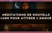 🌑❤️ Méditations de nouvelle lune pour attirer l'amour