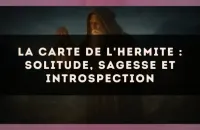 La carte de l'Hermite : solitude, sagesse et introspection