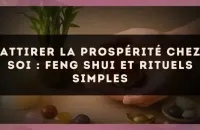 Attirer la prospérité chez soi : feng shui et rituels simples