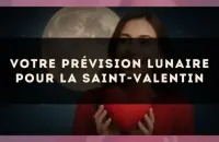 🌙 Votre prévision lunaire pour la Saint-Valentin