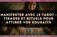 Manifester avec le tarot : tirages et rituels pour attirer vos souhaits