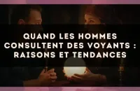 Quand les hommes consultent des voyants : raisons et tendances
