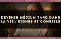 Devenir médium tard dans la vie : signes et conseils