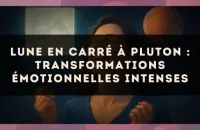 Lune en carré à Pluton : transformations émotionnelles intenses