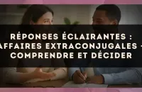 Réponses éclairantes : affaires extraconjugales — comprendre et décider