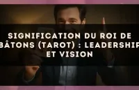 👑🔥 Signification du Roi de Bâtons (tarot) : leadership et vision