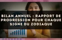 Bilan annuel : rapport de progression pour chaque signe du zodiaque
