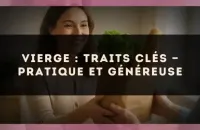 Vierge : traits clés — pratique et généreuse
