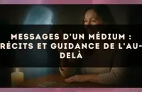 Messages d'un médium : récits et guidance de l'au-delà