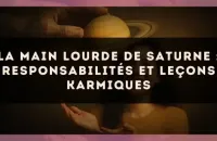 La main lourde de Saturne : responsabilités et leçons karmiques