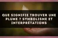 Que Signifie Trouver une Plume ? Symbolisme et Interprétations