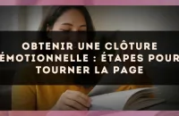 Obtenir une clôture émotionnelle : étapes pour tourner la page
