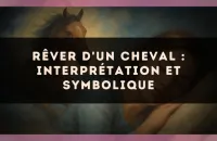 Rêver d'un cheval : interprétation et symbolique