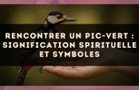 🪶 Rencontrer un pic-vert : signification spirituelle et symboles
