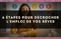 6 étapes pour décrocher l'emploi de vos rêves