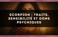 Scorpion : traits, sensibilité et dons psychiques