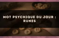ᚠ🔮 Mot psychique du jour : runes