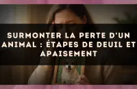 🐾 Surmonter la perte d'un animal : étapes de deuil et apaisement