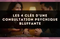 Les 4 clés d'une consultation psychique bluffante