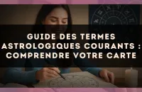 🔭 Guide des termes astrologiques courants : comprendre votre carte