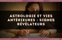 Astrologie et vies antérieures : signes révélateurs