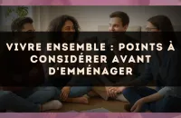 Vivre ensemble : points à considérer avant d'emménager