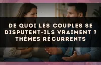 De quoi les couples se disputent-ils vraiment ? thèmes récurrents
