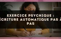 Exercice psychique : écriture automatique pas à pas