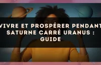 Vivre et prospérer pendant Saturne carré Uranus : guide