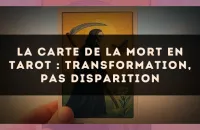 La carte de la Mort en tarot : transformation, pas disparition