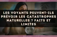 Les voyants peuvent-ils prévoir les catastrophes naturelles ? faits et limites