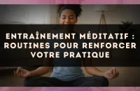 Entraînement méditatif : routines pour renforcer votre pratique