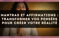 Mantras et affirmations : transformer vos pensées pour créer votre réalité