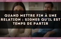 Quand mettre fin à une relation : signes qu'il est temps de partir