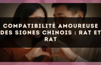 Compatibilité amoureuse des signes chinois : Rat et Rat