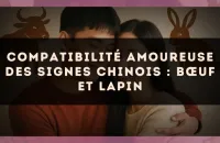 Compatibilité amoureuse des signes chinois : Bœuf et Lapin
