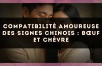 Compatibilité amoureuse des signes chinois : Bœuf et Chèvre
