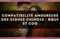 Compatibilité amoureuse des signes chinois : Bœuf et Coq