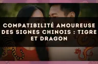 Compatibilité amoureuse des signes chinois : Tigre et Dragon