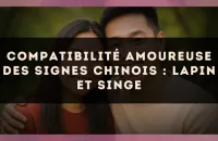 Compatibilité amoureuse des signes chinois : Lapin et Singe