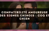 Compatibilité amoureuse des signes chinois : Coq et Chien