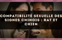 Compatibilité sexuelle des signes chinois : Rat et Chien