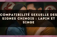 Compatibilité sexuelle des signes chinois : Lapin et Singe