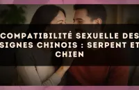 Compatibilité sexuelle des signes chinois : Serpent et Chien