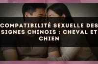 Compatibilité sexuelle des signes chinois : Cheval et Chien