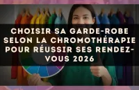 Choisir sa garde-robe selon la chromothérapie pour réussir ses rendez-vous 2026