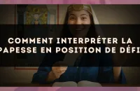 Comment interpréter La Papesse en position de défi.