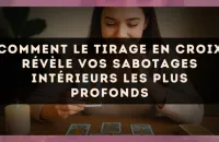 Comment le tirage en croix révèle vos sabotages intérieurs les plus profonds