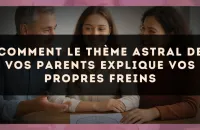 Comment le thème astral de vos parents explique vos propres freins
