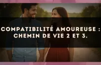 Compatibilité amoureuse : Chemin de Vie 2 et 3.